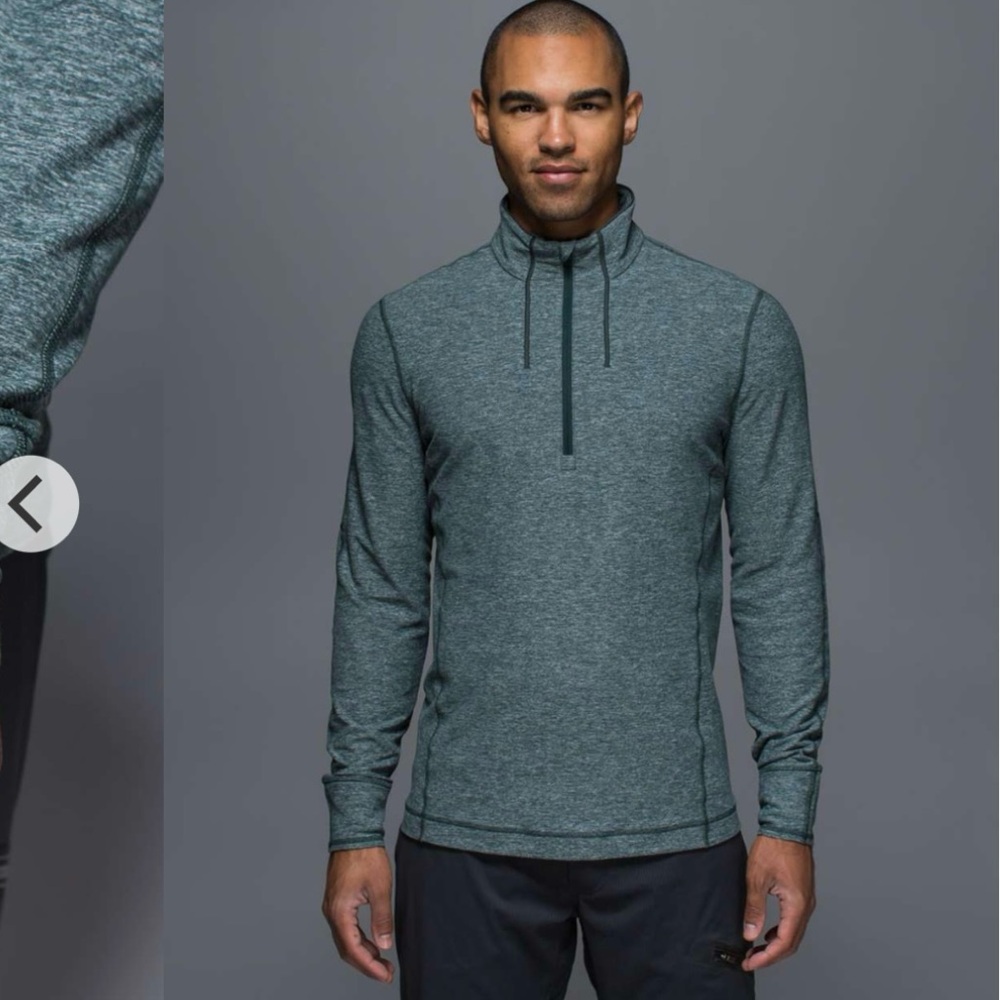 Lululemon Sweat Session 1/2 Zip Long Sleeve Sweater